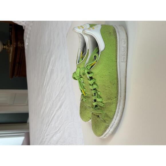 Adidas Green Felt Sneakers Pharrel Williams Size 11 - Picture 2 of 9
